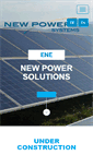 Mobile Screenshot of new-power-systems.com